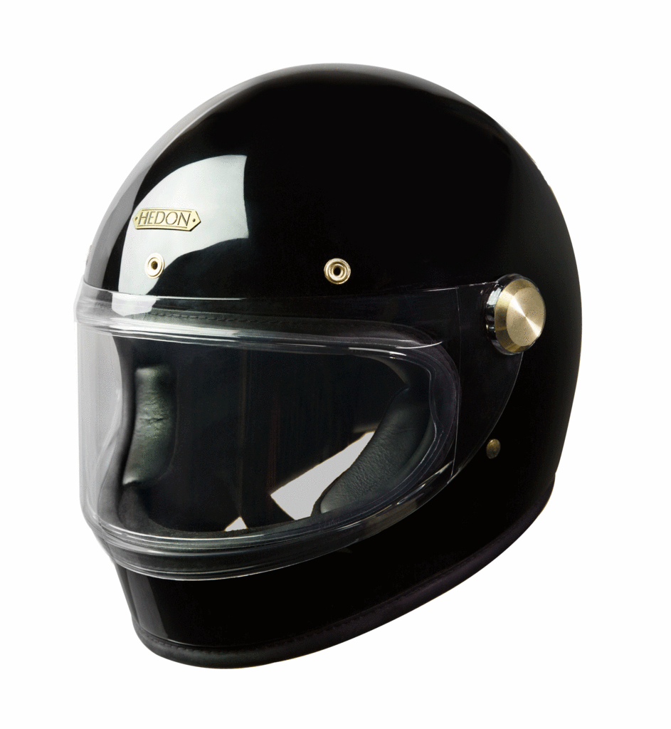 Hedon Heroine Racer Signature Black Glossy Helmet